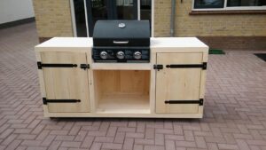 Bouwtekening buitenkeuken