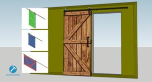 Loftdeur schuifdeur maken
