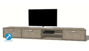 Zelf een TV meubel maken